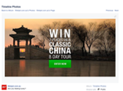 Win 2 places on a classic China 8-day tour!