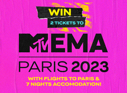 Win 2 Tickets to the MTV Emas in Paris