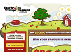 Win $20,000 to improve your staffroom