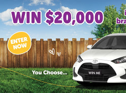 Win $20k in Gold Bullion or a New Toyota Yaris