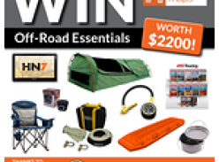 Win $2200 worth of camping and 4WD gear