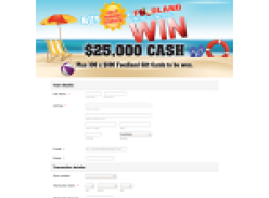 Win $25,000 cash + 100 $100 Foodland gift cards to be won!