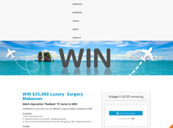 Win $25,000 Luxury  Surgery Makeover