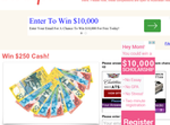 Win $250 Cash!