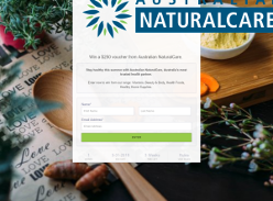 Win $250 Voucher to be spent at Australian Naturalcare