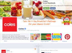 Win $3,000 worth of Coles gift cards & more!
