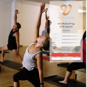 Win 3 months of yoga at 'The Yoga Vine'!