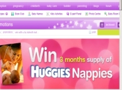 Win 3 months supply of Huggies Nappies