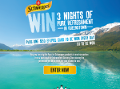 Win 3 nights of pure refreshment in Queenstown + a $50 Eftpos gift card to be won daily!