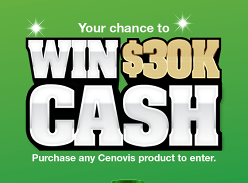 Win $30,000 cash