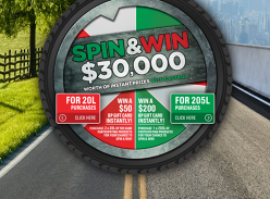 Win $30,000 worth of Instant Prizes!