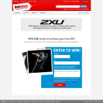 Win $300 worth of workout gear from 2XU!
