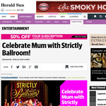 Win 4 tickets to a matinee performance of Strickly Ballroom, overnight accommodation in Melbourne, afternoon tea prior to the show and a cast meet and greet with Heather Mitchell