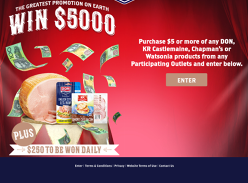 Win $5,000 + $250 to be Won Daily!