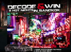 Win 5 hot nights in Bangkok!