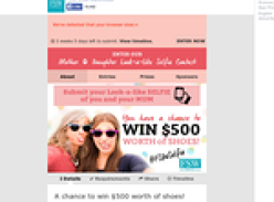 Win $500 worth of shoes