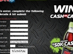 Win $50K Cash or a Car