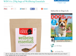 Win 6 x 250g bags of Wellbeing Essentials!