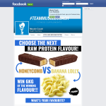 Win 6kgs of the winning flavour of raw protein powder 