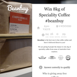 Win 8kg of specialty coffee!