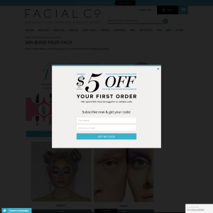 Win a $1,000 'FacialCo' prize pack!