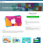 Win a $1,000 iTunes gift card!