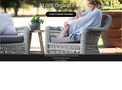 Win a $1,000 organic pack!