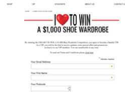 Win a $1,000 shoe wardrobe!