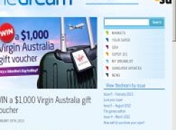 Win a $1,000 Virgin Australia gift voucher