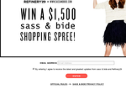Win a $1,500 Sass & Bide shopping spree!