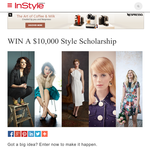 Win a $10,000 style scholarship!