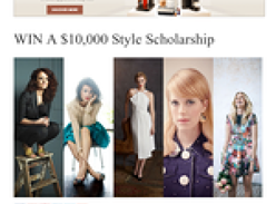 Win a $10,000 style scholarship!