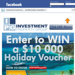 Win a $10,000 travel voucher!
