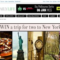 Win a $10,000 trip for 2 to New York!