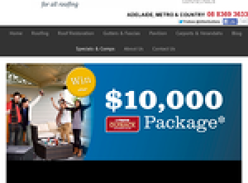 Win a $10,000 voucher to put towards any Stratco Outback carport!