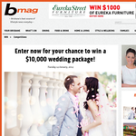 Win a $10,000 wedding package!