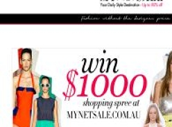 Win a $1000 Shopping Spree!