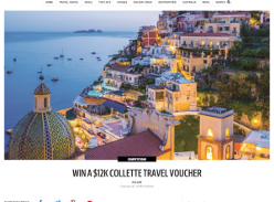 Win a $12,000 Collette Travel voucher