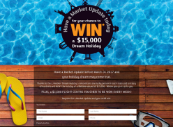 Win a $15,000 dream holiday + a $1,000 Flight Centre gift card to be won weekly!