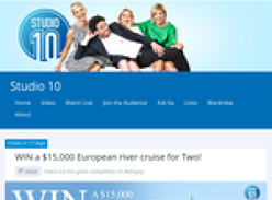 Win a $15,000 European River Cruise for 2!
