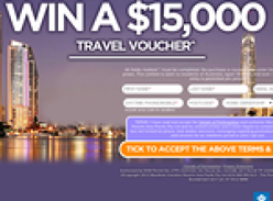 Win a $15,000 Travel Voucher