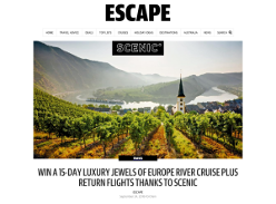 Win a 15-day luxury 'Jewels of Europe' River Cruise + return flights thanks to Scenic!
