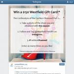 Win a $150 Westfield gift card!