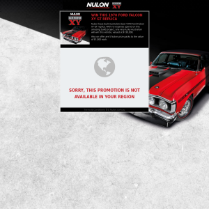 Win a 1970 Ford Falcon XY GT Replica