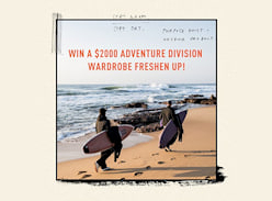 Win a $2,000 Adventure Division Wardrobe Freshen Up