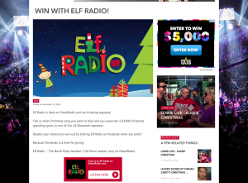 Win a $2,000 Christmas spending spree or 1 of 5 UE Bluetooth Speakers!