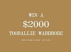 Win a $2,000 Toorallie Voucher