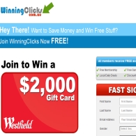 Win a $2,000 Westfield Gift Card