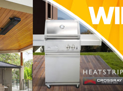 Win a 2 Burner Crossray BBQ and 2 Heatstrip Enhance Outdoor Heatiung Units