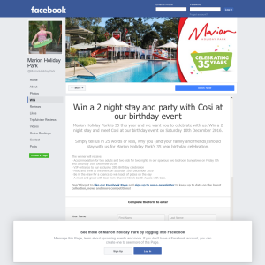 Win a 2 night stay & party with Cosi!